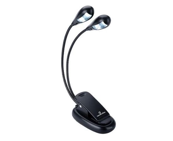 SOUNDSATION MSL 4 LAMPADA DOPPIA A CLIP PER LEGGIO 2X2 LED