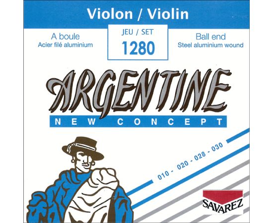 ARGENTINE - 1280 SET 4 CORDE BALL END VIOLINO